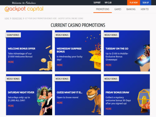 best online casino welcome offers