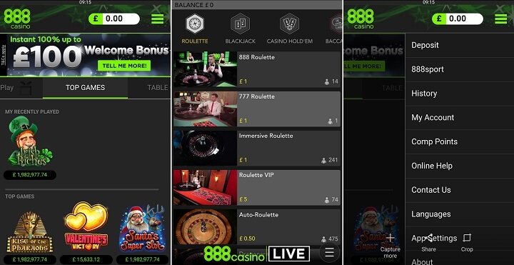 casino en ligne google pay 10