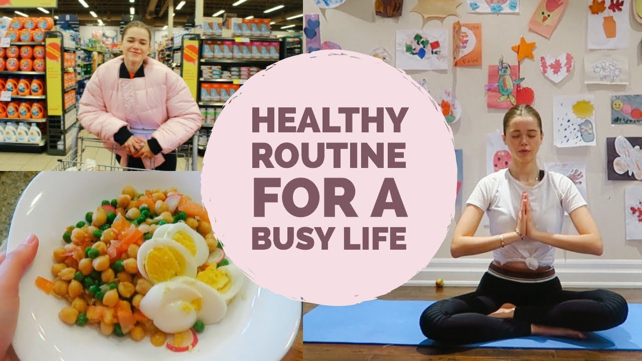 healthy daily routine