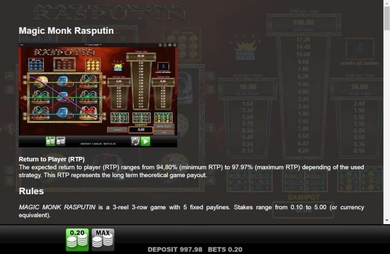Casino triple chance