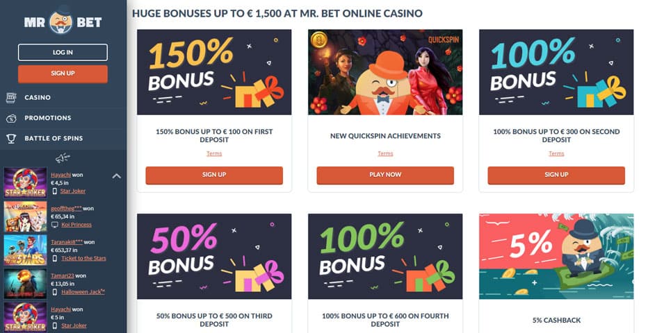 casino live games online