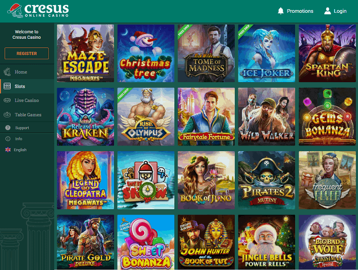 Zeus casino slot