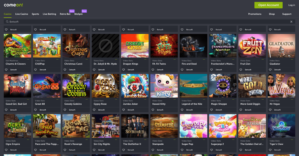 casino dunder mobile