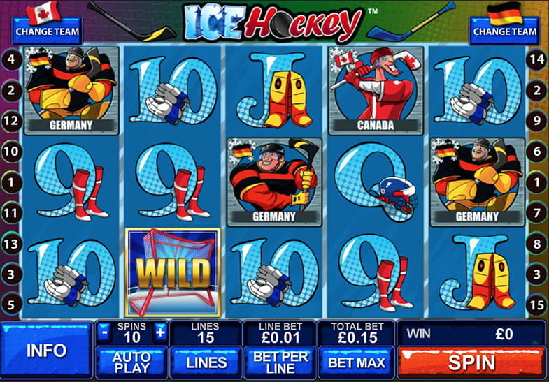 Ice Hockey Slot Review - All About the Playtech Sports Game