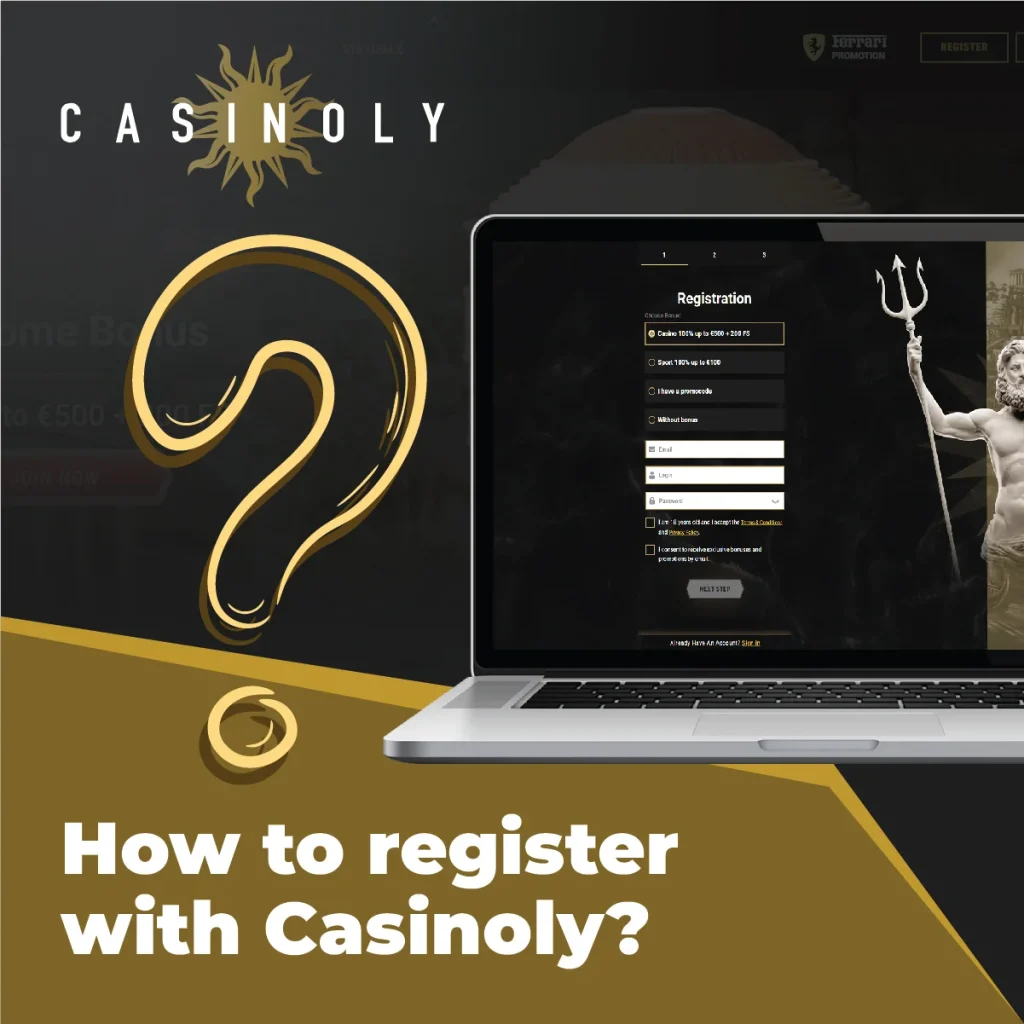 Casinoly Anmeldung - Wie Man ein Neues Konto Eröffnet