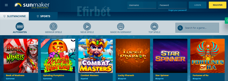 sieger Casino -Promotion -Code