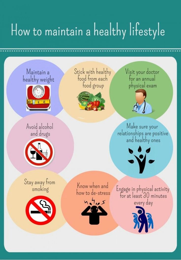 healthy lifestyle goals