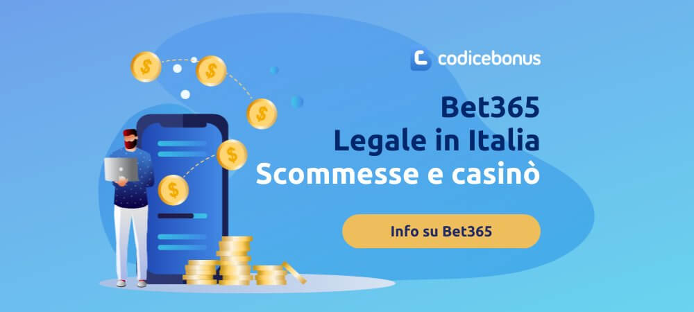 bet365 Sicuro e Legale in Italia | Scommesse, casinò e bonus