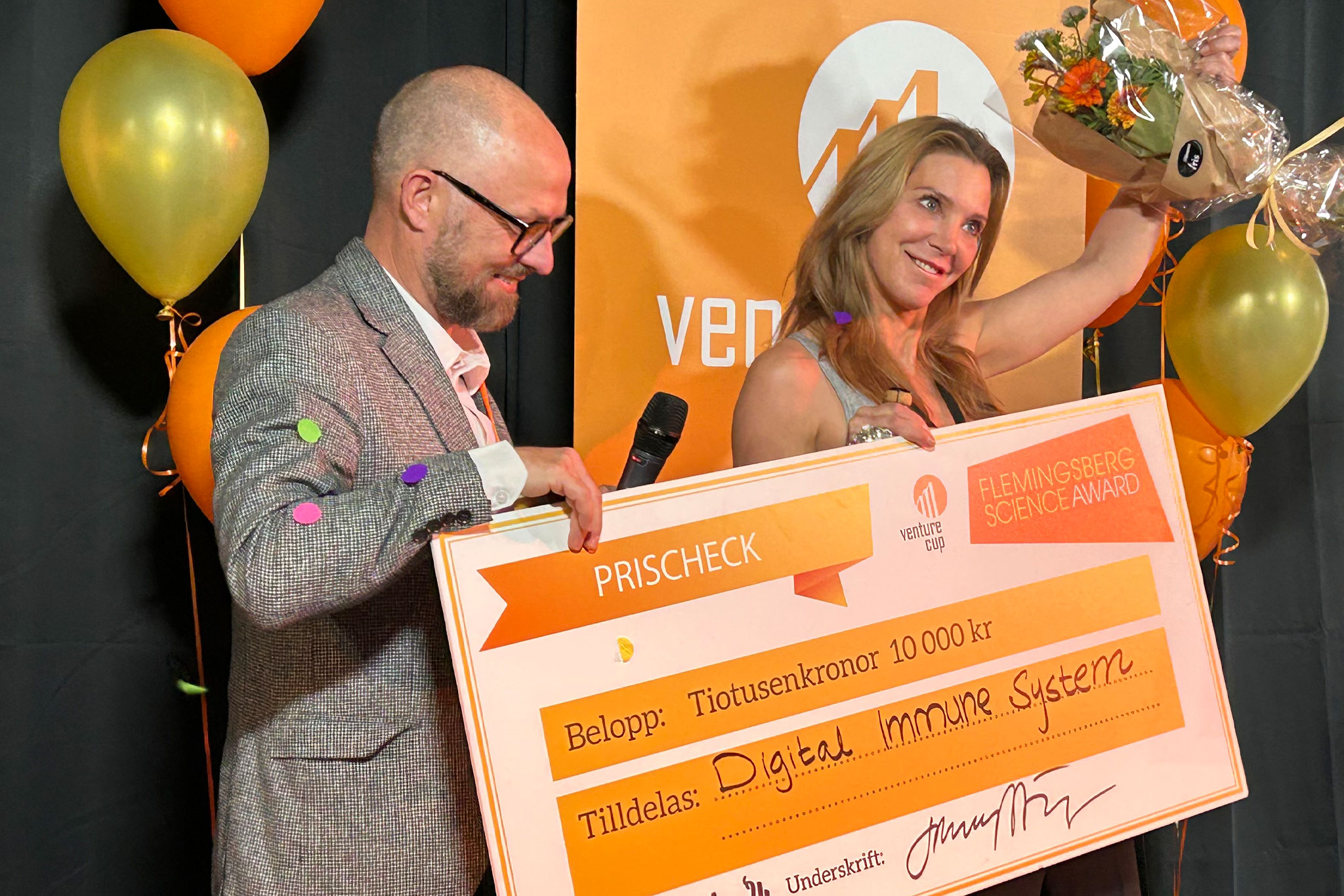 Irma Alert och The Digital Immune System: Vinnare av Flemingsberg ...